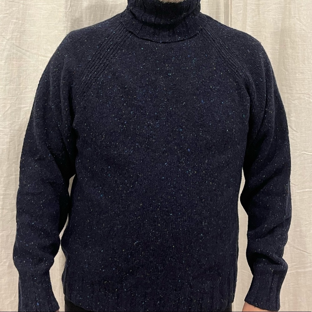 Paul Smith wool blend navy sweater